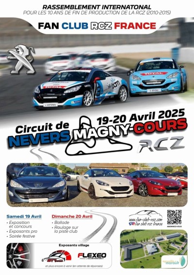 Rassemblement International RCZ Peugeot