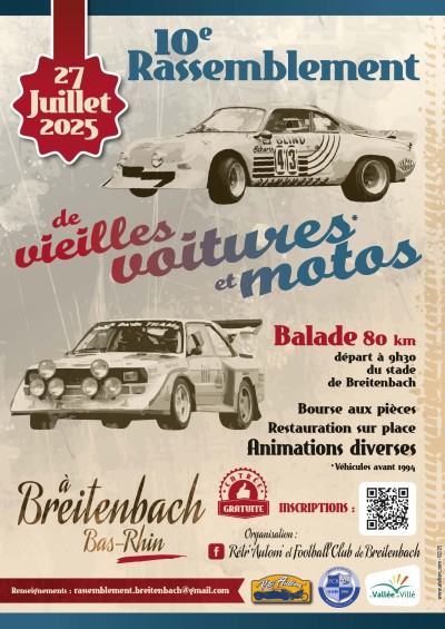 10e Rassemblement de Vieilles Voitures et Motos