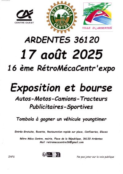 EXPOSITION VEHICULES ANCIENS ET BOURSE