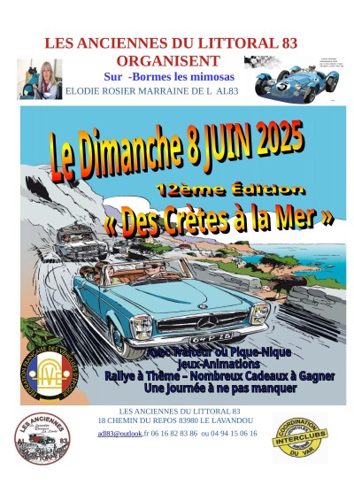 Les crêtes à la mer 12e edition