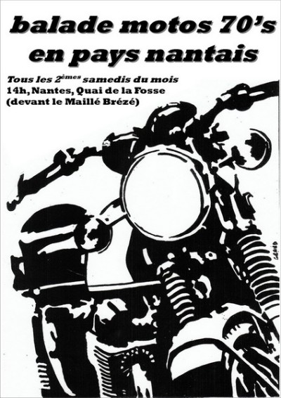 Balade Motos 70's en Pays Nantais