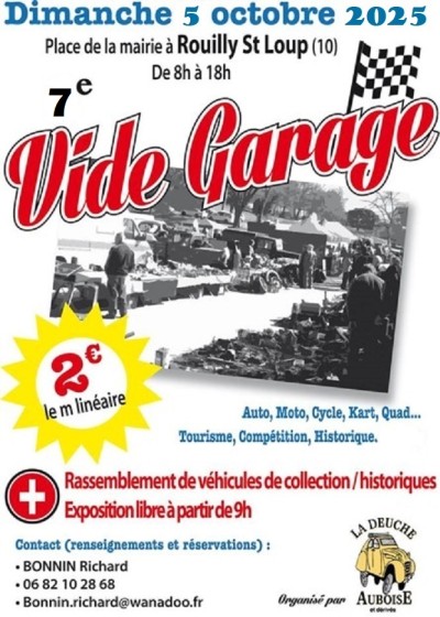 7e Vide-garage et rassemblement de voitures anciennes