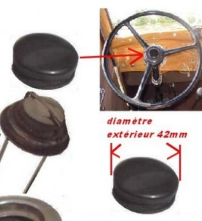 Bouton klaxon pour Renault Celta4