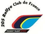 205 RALLYE CLUB DE FRANCE