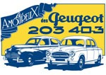 AMOUREUX DES PEUGEOT 203 403 - Section Bourgogne
