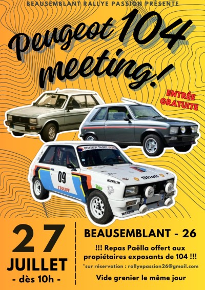 Rassemblement Peugeot 104
