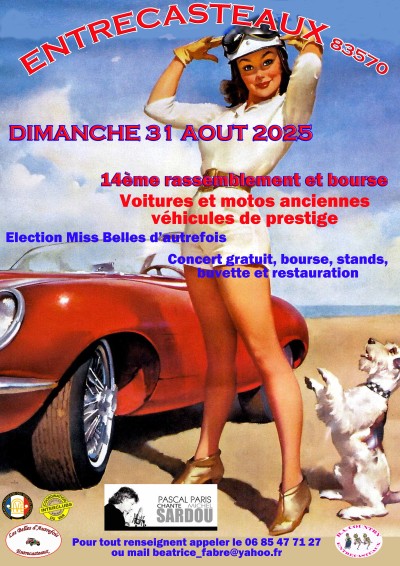 Rassemblement et bourse véhicules de collection