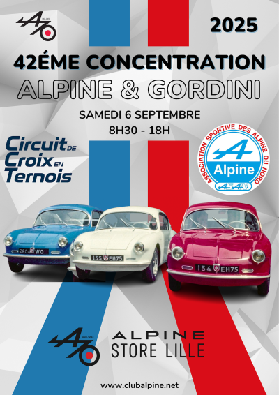 42ème Concentration Alpine & Gordini