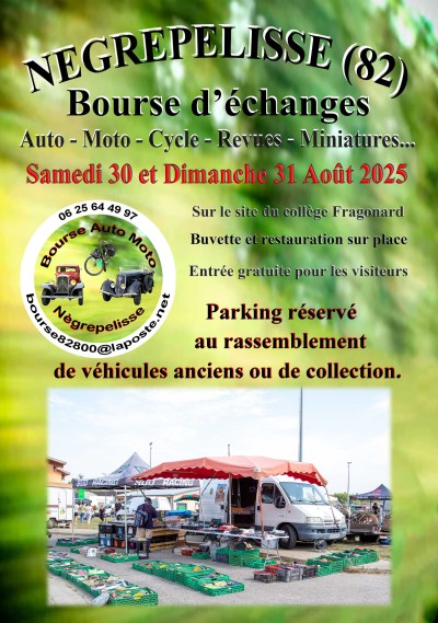 Bourse d'échanges Auto, Moto, Cycles et Miniatures