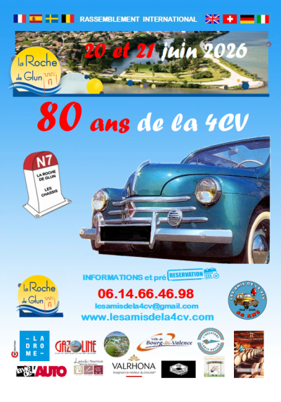 80 ans de la 4 CV