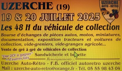 48h du véhicule de collection