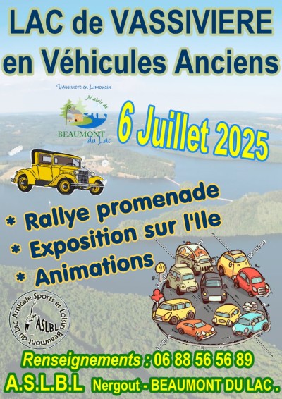 Le Lac de Vassivière en Anciennes
