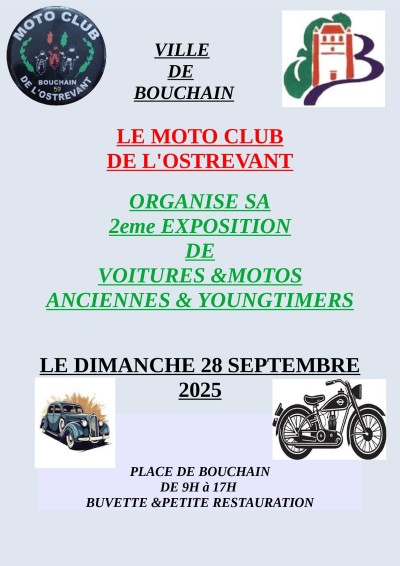 Exposition voitures anciennes et youngtimers & motos