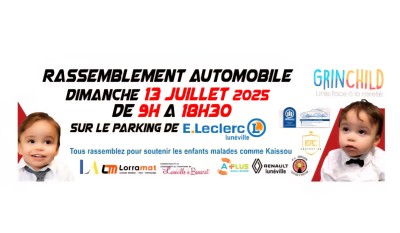 Rassemblement Automobile pour les enfants malades