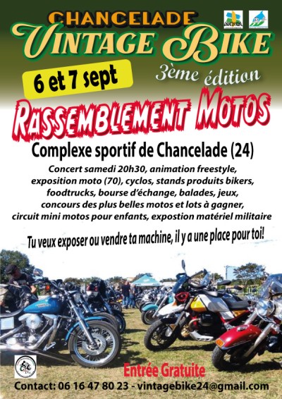 Rassemblement Motos Vintage