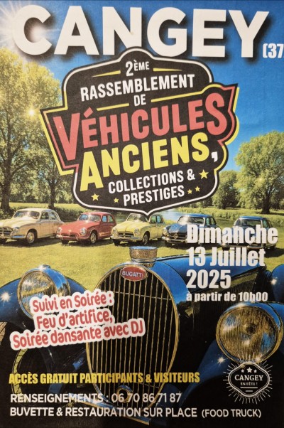 Rassemblement de véhicules anciens