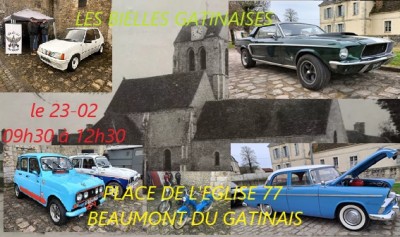 Rassemblement de véhicules de collection