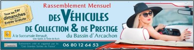 Rassemblement des Véhicules de Collection et de Prestige du Bassin d'Arcachon