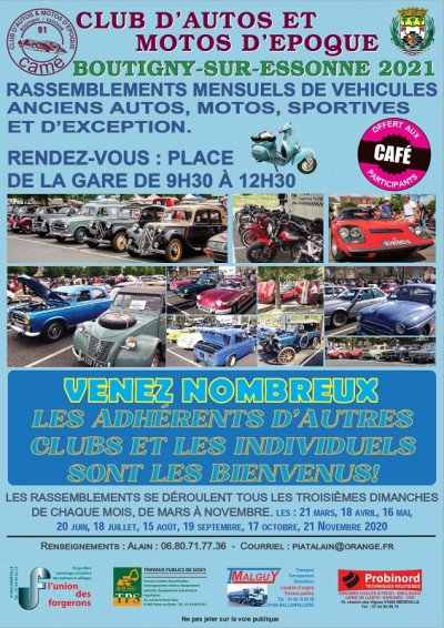 Rassemblement Mensuel à Boutigny-sur-Essonne