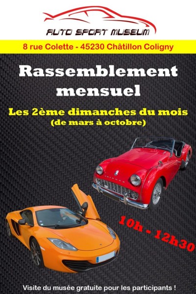 Rassemblement mensuel du Auto Sport Museum