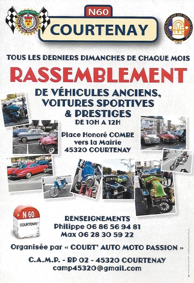 Mensuelle d'anciennes du Court'auto Moto Passion 45