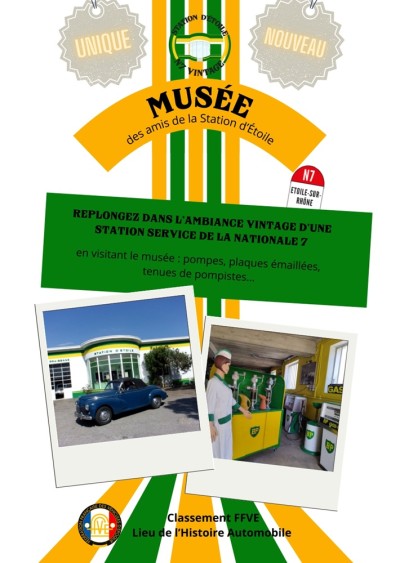 Rendez-vous Vintage à la Station BP N7 d'Etoile