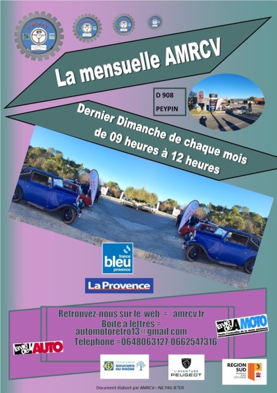 Mensuelle de l'AMRCV