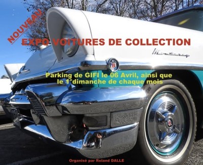 Rassemblement de voitures de collection