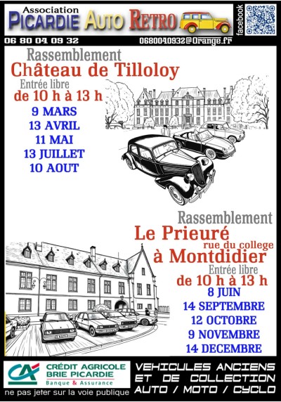 Rdv du Picardie Auto Rétro