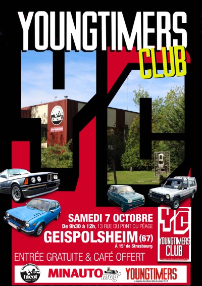 Youngtimers Club, rassemblement de voitures pas si anciennes !