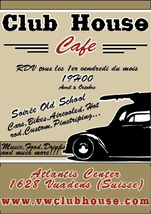 Club House Cafe - 1er vendredi du mois