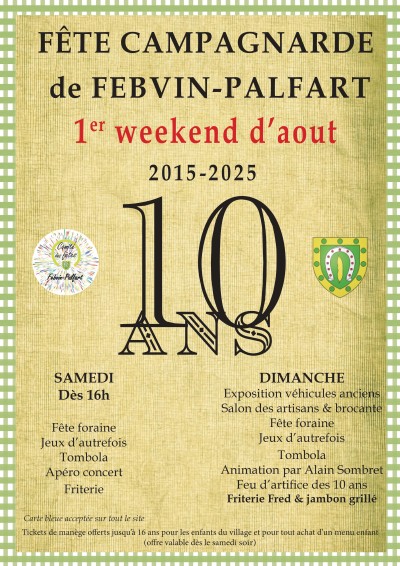 Fête Campagnarde Febvin Palfart (2015-2025)