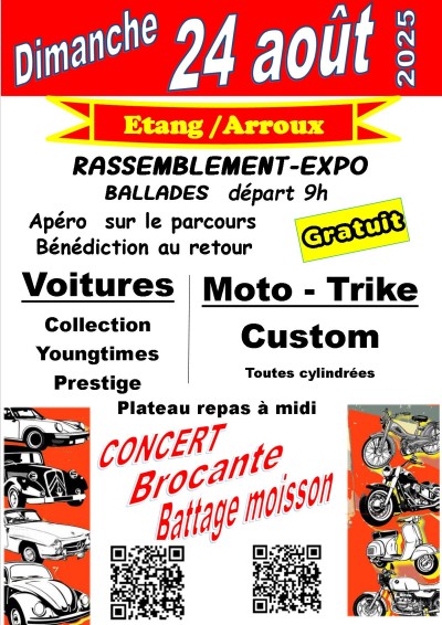 Fêtes vapeur voitures collection, youngtimers, prestige et motos