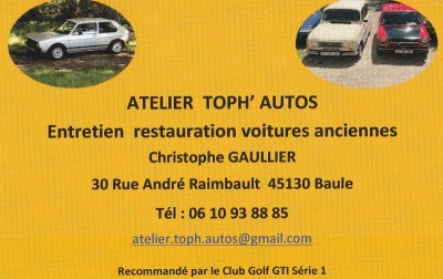 ATELIER TOPH' AUTOS