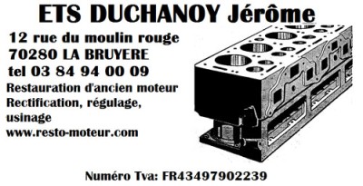 DUCHANOY JEROME RESTO-MOTEUR