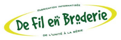 DE FIL EN BRODERIE