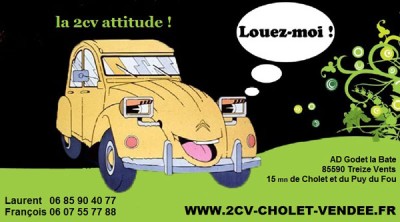LA 2 CV ATTITUDE